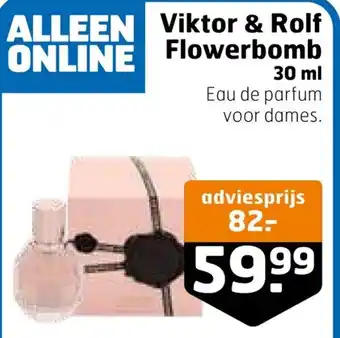 Trekpleister Viktor & Rolf flowerbomb 30ML aanbieding