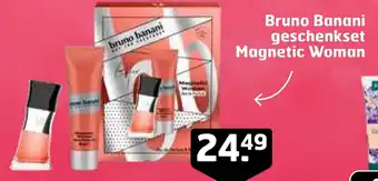 Trekpleister Bruno Banani geschenkset magnetic woman aanbieding