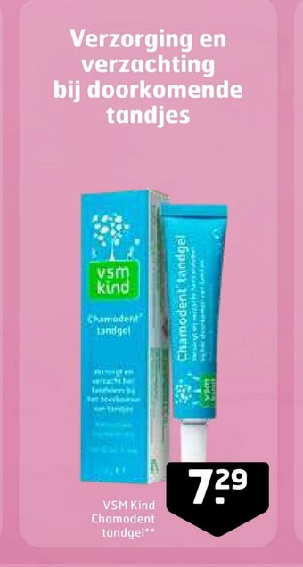 Trekpleister VSM Kind Chamodent tandgel aanbieding