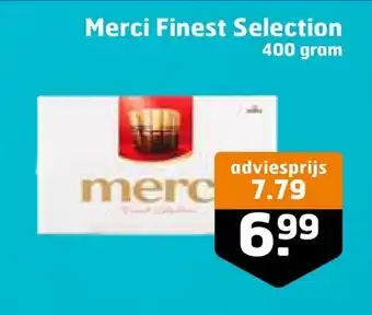 Trekpleister Merci Finest Selection 400 gram aanbieding