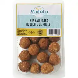 Albert Heijn Marhaba kipballetjes aanbieding