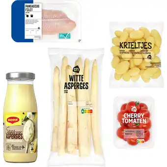 Albert Heijn Maggi asperge verspakket met vis aanbieding