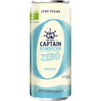 Albert Heijn The gutsy captain kombucha zero original aanbieding