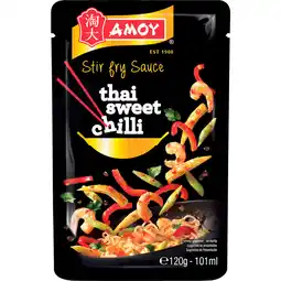 Albert Heijn Amoy stir fry sauce sweet thai chili aanbieding