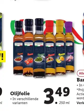 Lidl Olijfolie 250 ml aanbieding