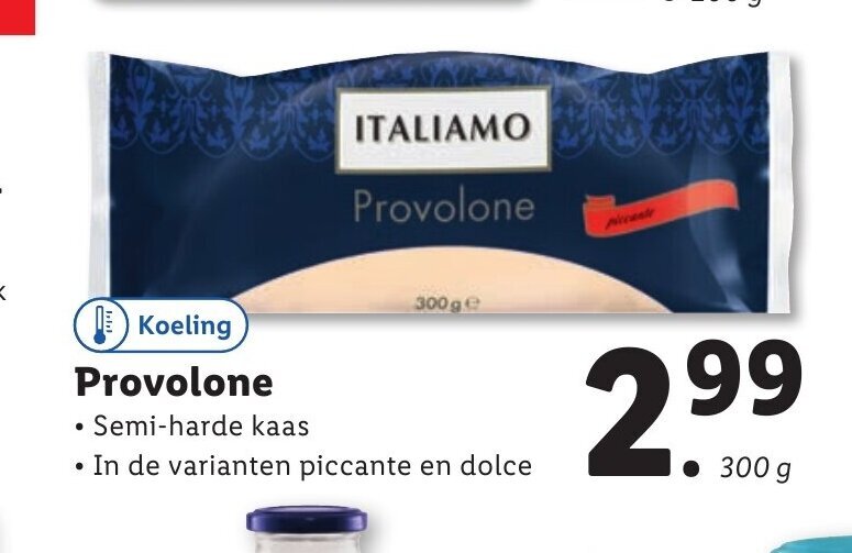 Provolone 300 g aanbieding bij Lidl