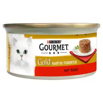 Jumbo Purina® gourmet gold hartig torentje rund 85g aanbieding