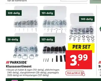 Lidl Parkside Klusassortiment aanbieding