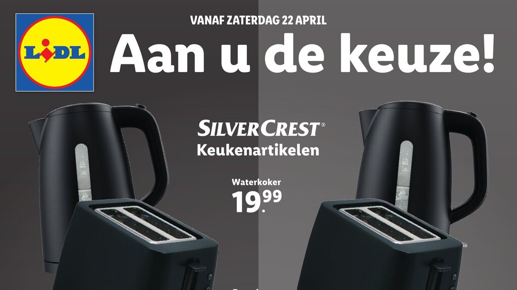 SilverCrest Waterkoker aanbieding bij Lidl