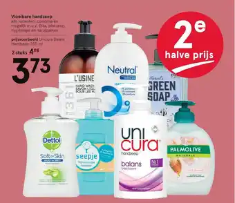 Etos Vloeibare handzeep 250 ml aanbieding