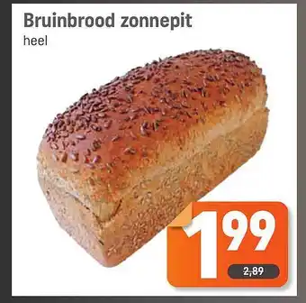 Dagwinkel Bruinbrood zonnepit aanbieding