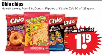 Dirk Chio chips 90g aanbieding