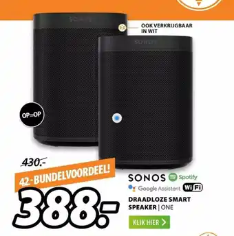 Expert Sonos draadloze smart speaker aanbieding