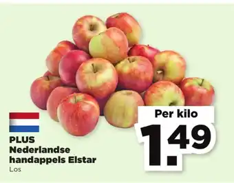 PLUS Handappels Elstar per kilo aanbieding