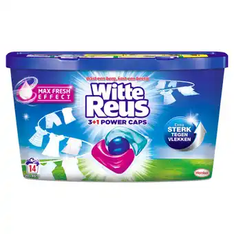 Jumbo Witte reus 3+1 power caps  - 14 wasbeurten aanbieding