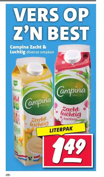 Nettorama Campina Zacht & Luchtig aanbieding