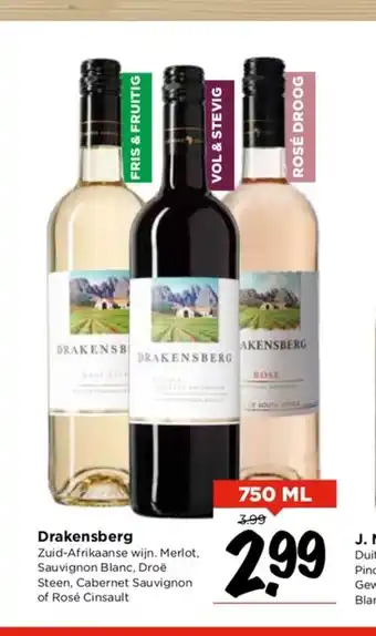 Vomar Voordeelmarkt Drakensberg 750 ml aanbieding