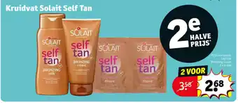 Kruidvat Self tan bronzing tissue 2 x 2-pak aanbieding