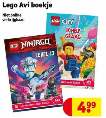 Kruidvat Lego avi boekje aanbieding