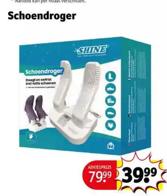 Kruidvat Schoendroger aanbieding