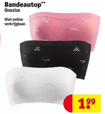 Kruidvat Bandeautop aanbieding