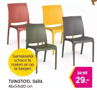 Xenos Tuinstoel Sara 46x54x80CM aanbieding