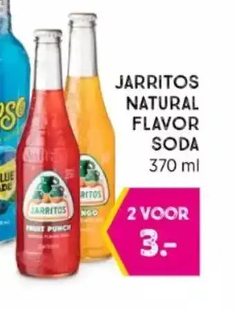 Xenos Jarritos natural flavor soda 370ML aanbieding