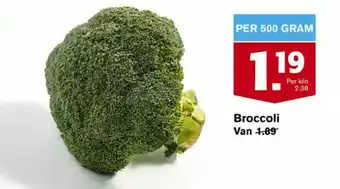 Hoogvliet Broccoli 500 gram aanbieding