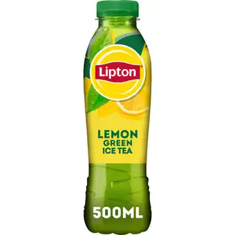 Albert Heijn Lipton green ice tea lemon niet bruisend aanbieding