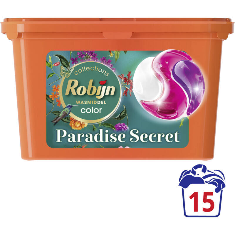 Albert Heijn Robijn wasmiddel collections  paradise secret aanbieding
