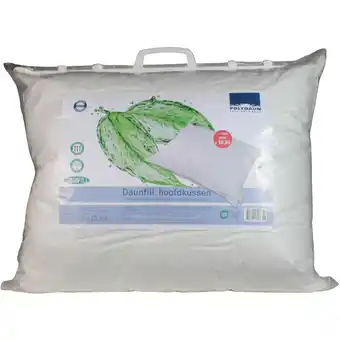 Albert Heijn Polydaun daunfill microfiber hoofdkussen 60x70cm aanbieding