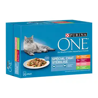 Zooplus 16x85g purina one sterilised cat nat kattenvoer aanbieding