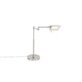 Lampenlicht.nl Design tafellamp staal incl. led met touch dimmer - notia aanbieding