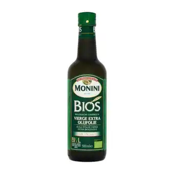 Coop Monini olijfolie biologisch aanbieding