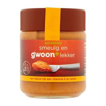 Coop G'woon pindakaas aanbieding