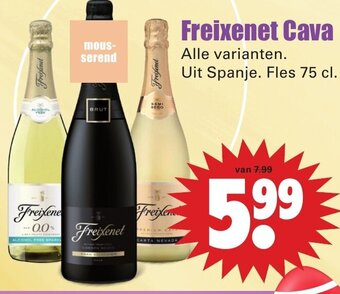 Dirk Freixenet Cava 750ml aanbieding