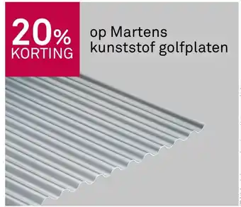 Karwei Martens kunststof gplfplaten aanbieding