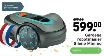 GAMMA Gardena robotmaaier Sileno Minimo aanbieding