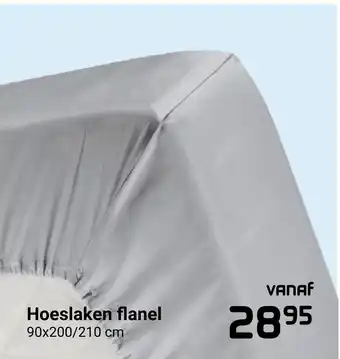 Beddenreus Hoeslaken flanel aanbieding