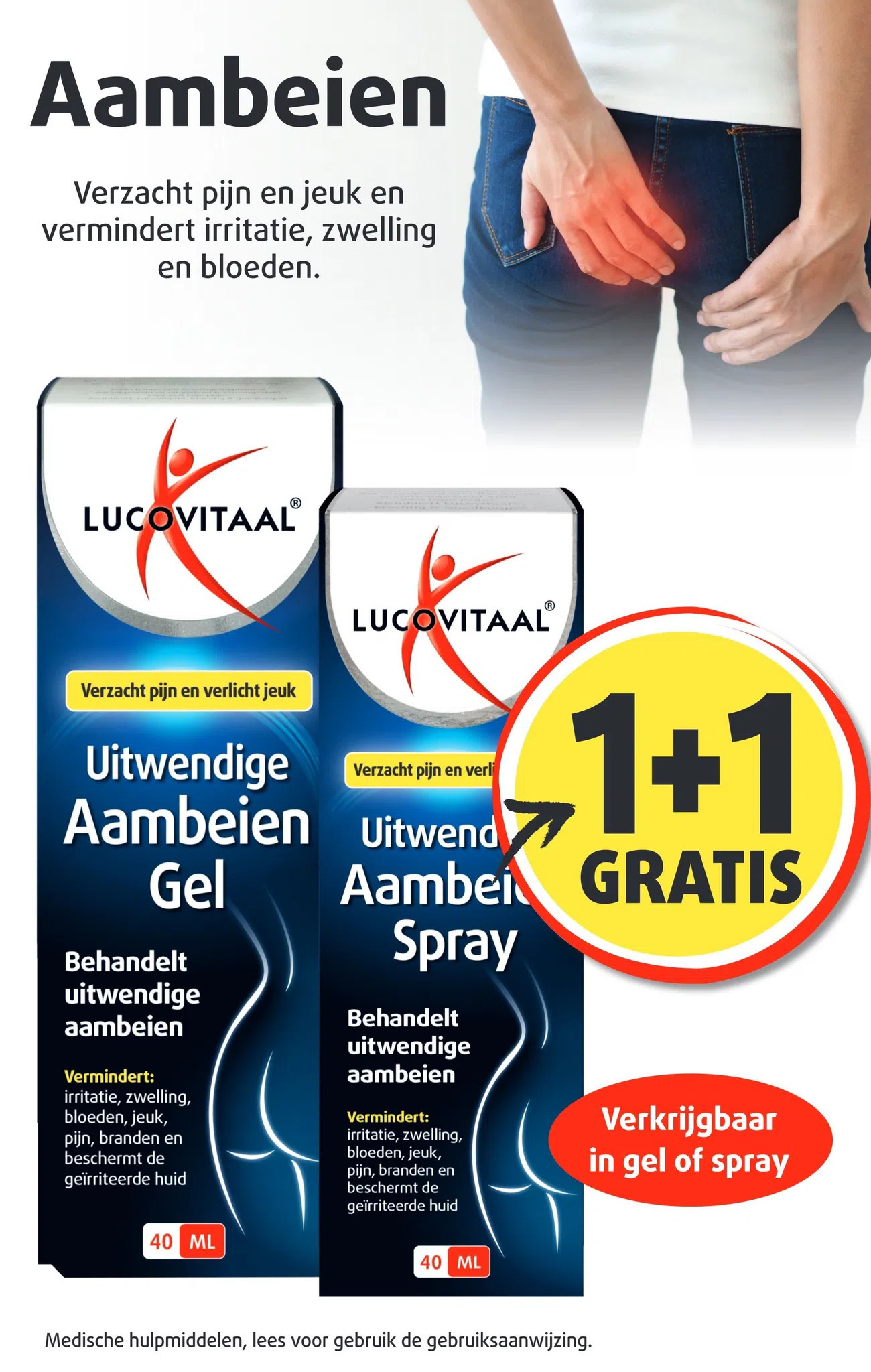 Aambeien aanbieding bij Lucovitaal