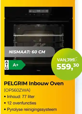 EP Beerepoot Pelgrim inbouw oven (op560zwa) aanbieding