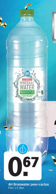 Albert Heijn Ah bruiswater peer-cactus aanbieding