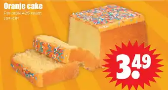 Dirk Oranje cake aanbieding