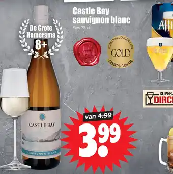 Dirk Castle bay sauvignon blanc aanbieding