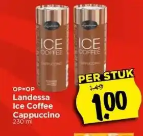 Vomar Voordeelmarkt Landessa ice coffee cappuccino aanbieding