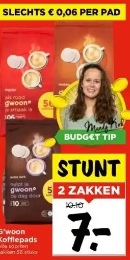 Vomar Voordeelmarkt Koffiepads aanbieding