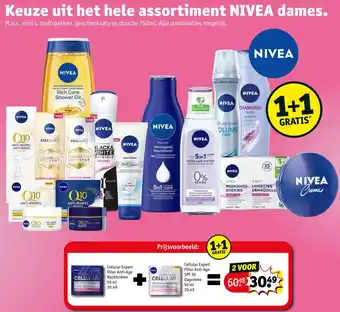 Kruidvat Nivea dames aanbieding