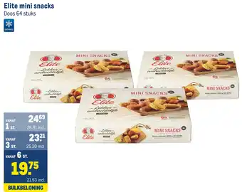 Makro Elite mini snacks aanbieding