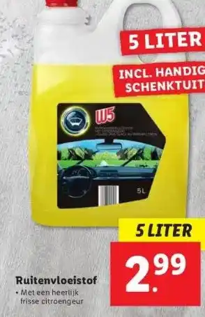 Lidl Ruitenvloeistof aanbieding