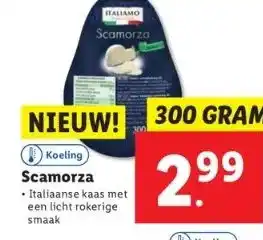 Lidl Koeling scamorza aanbieding